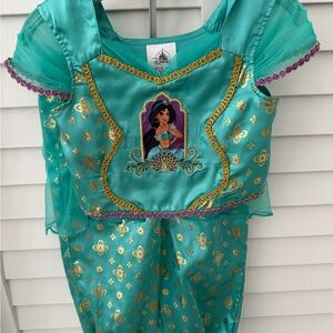 Disney Princess Jasmine Kids Costume - Teal and Gold